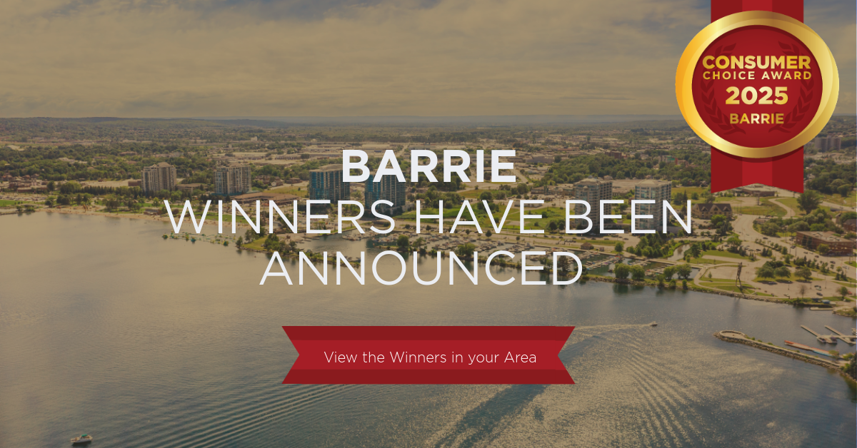 Announcing the 2025 Barrie Consumer Choice Award Winners