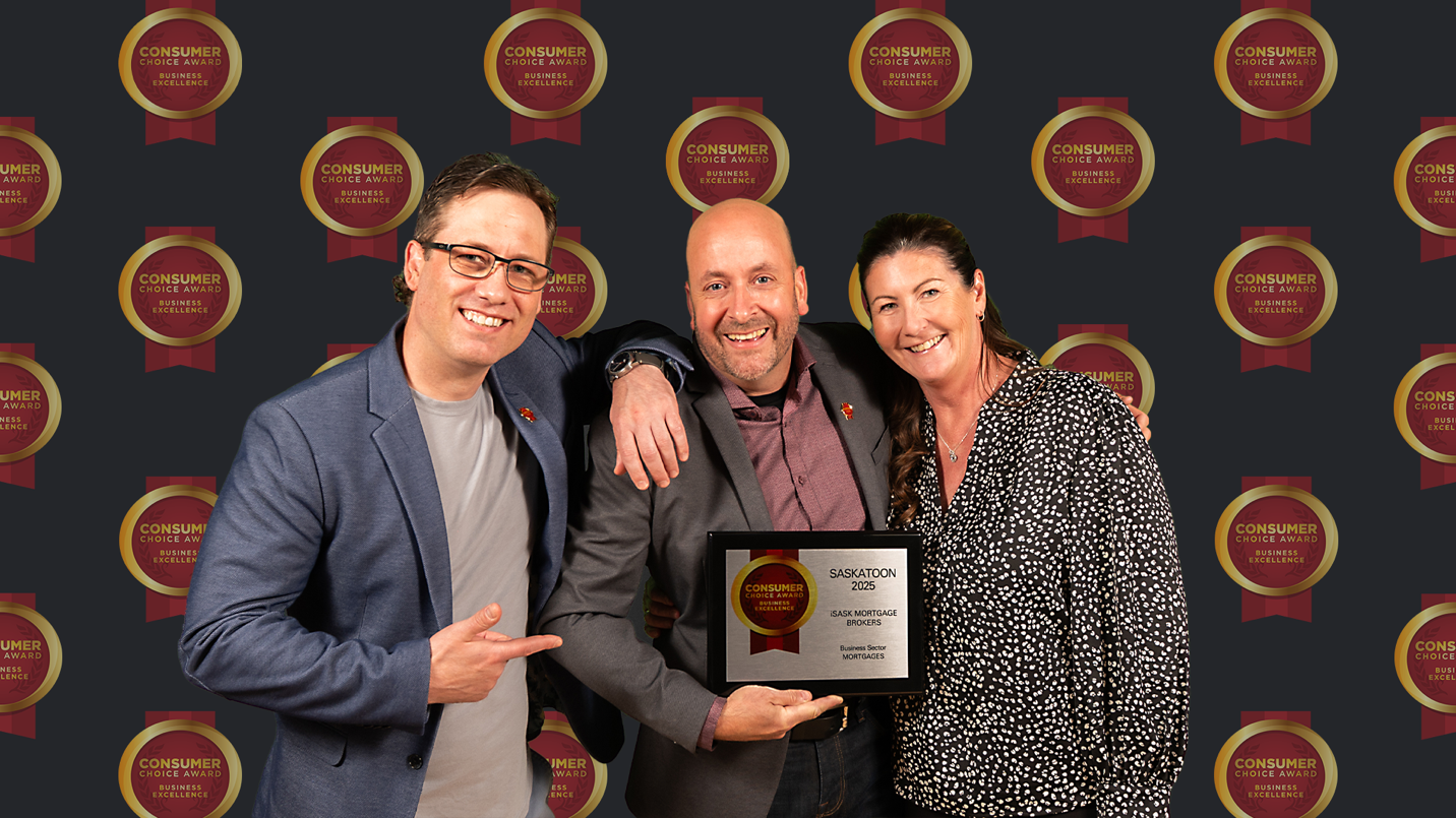 iSask Mortgage Brokers Recognized With 2025 Consumer Choice Award for Excellence in Mortgage Services in Saskatoon